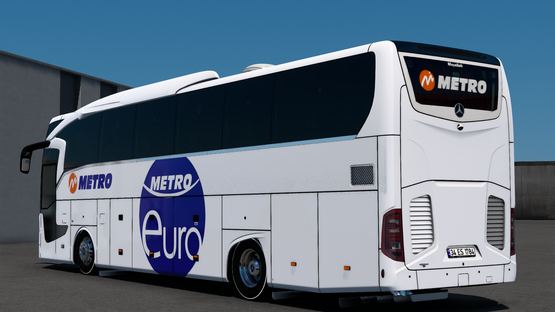 Mercedes Travego 15 Shd Metro Euro Kaplaması