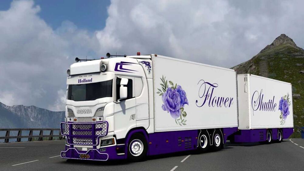 Scania S500 Flower Shuttle v1.0