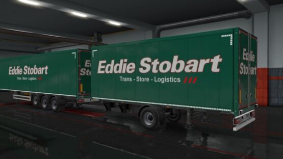 Eddie Stobart Trailer Green 1.48