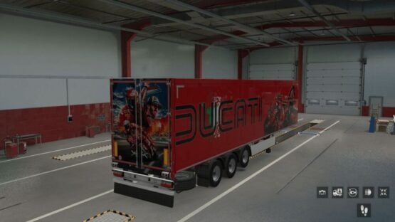 Trailer Skin Ducati Moto GP