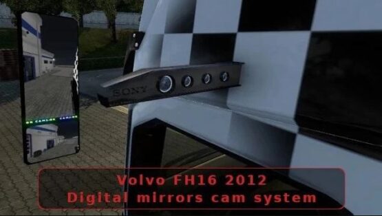 Digital Mirrors Cam System for Volvo FH16 2012