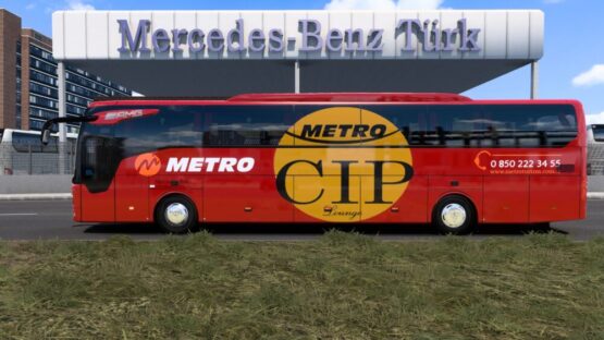 ETS 2 TOURİSMO 16 2020 METRO 23 ÇIKIŞ ÖZEL KAPLAMA