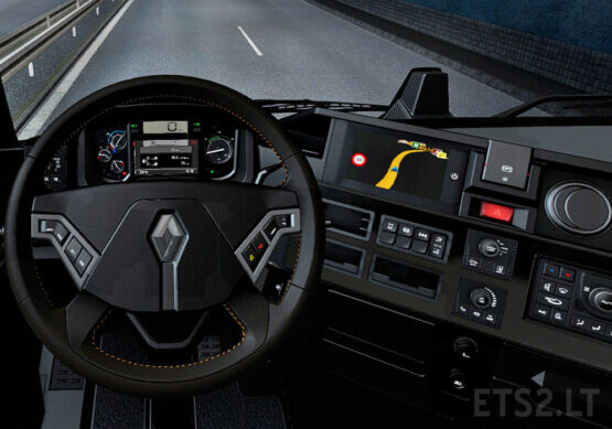 Dark interior Renault Range T