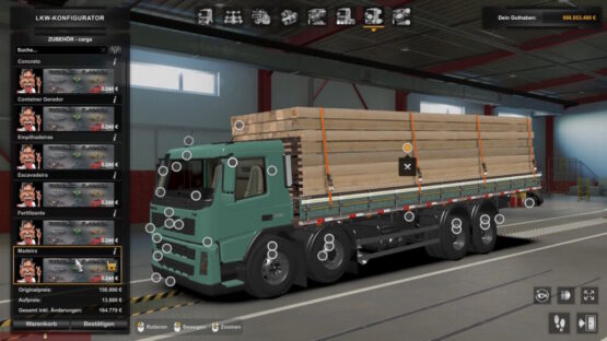 Volvo FM Delivery with Loading Animation – ETS2 1.48