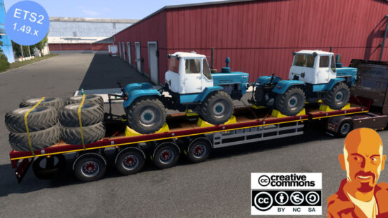 DOLL 4 AXIS FLATBED & FARMING CARGO PACK