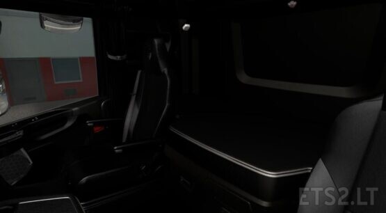 Full Black Interior for Scania S and R 2016