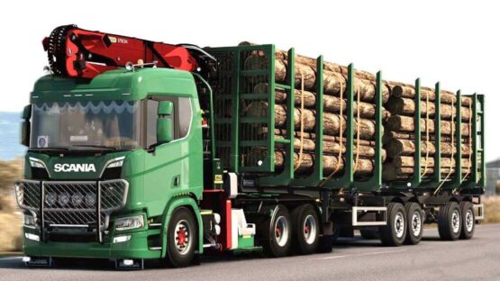 Scania NG Doll Long Wood Chassis Addon