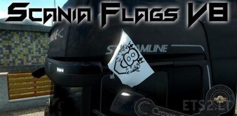 Scania V8 Original Flags