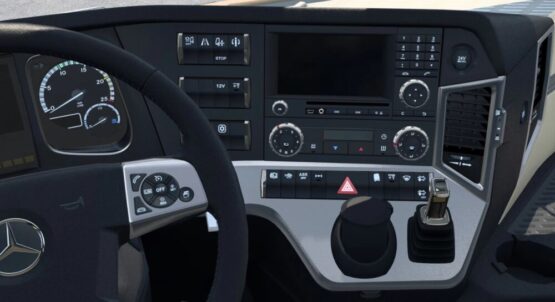 ACTROS PLUS: NEW ACTROS MP4 CABIN OVERHAUL 1.43