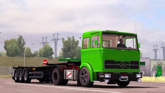 Mercedes LPS 1632 and Trailers v1.47