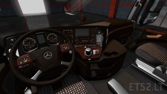 Mercedes Actros MP4 LUX Wood Interior