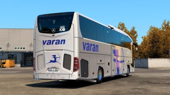 Mercedes-Benz New Travego 16 SHD – Varan Cumhuriyet [SKIN]