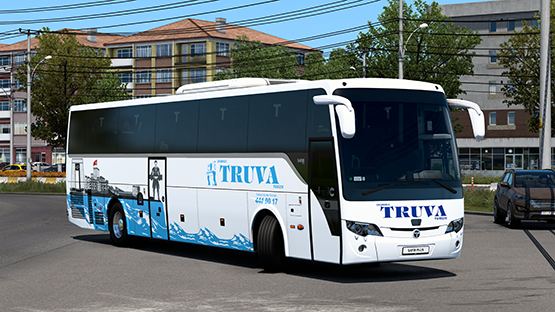 Temsa Safir Plus 2023 Canakkale Truva Turizm Skin