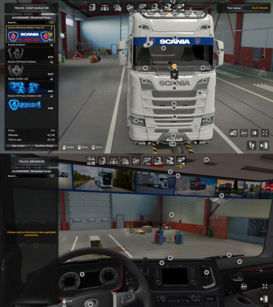 Scania Windows Sticker Pack 0.3