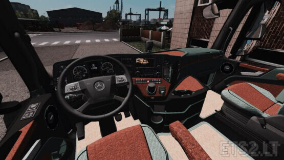 Mercedes Actros Mp4 Interior v1 Fix