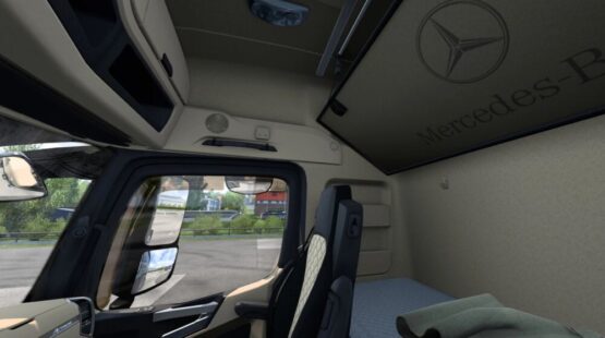 ACTROS PLUS: NEW ACTROS MP4 CABIN OVERHAUL 1.43