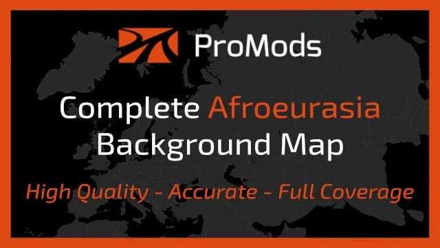 ProMods Complete Afroeurasia Background Map v2.3