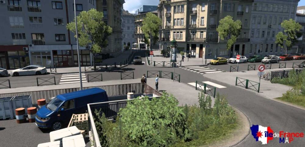 Ile-de-France (Paris Suburbs) Map 1:1 v0.0.9b