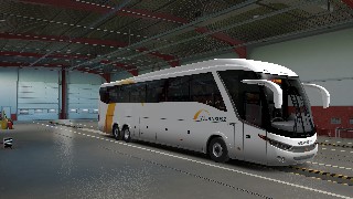 SCANIA G7 Bus Volánbusz (white) Skin