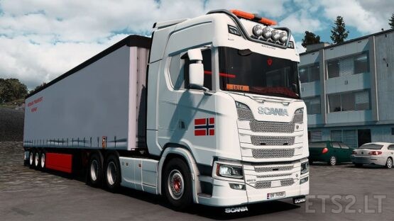 Scania NextGen Red Plusch Danish