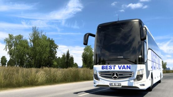 Mercedes Benz Travego 16 SHD E6 Best Van Tur 2023 Skin V1