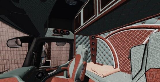 Mercedes Actros Mp4 Interior v1 Fix