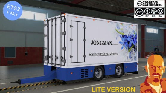 FLOWER SHUTTLE BDF TRAILER ETS2 1.49.x