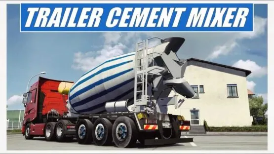 Animated Cement Mixer