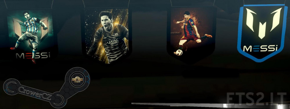 Leo Messi Pennants Pack