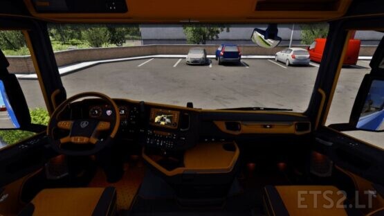 Scania Next Gen Black – Yellow Interior