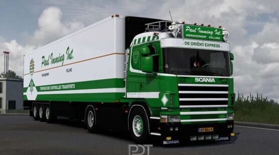 Scania 4 Series 164 480 & Trailer Paul Imming [1.48.5]